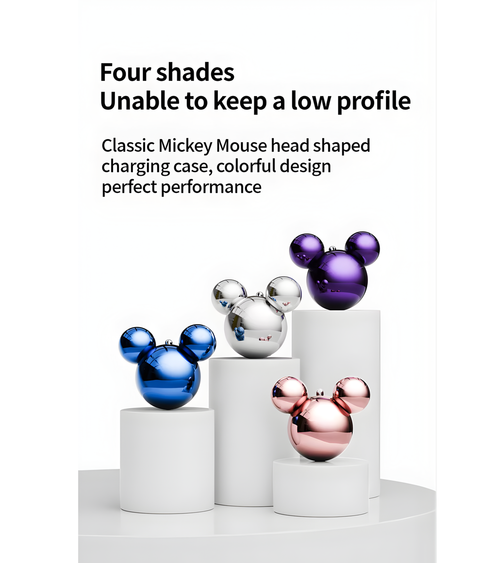 Earphones Bluetooth Wireless, Head Highly Stylish HIFI Stereo Earbuds Noise Reduction Long Battery Life