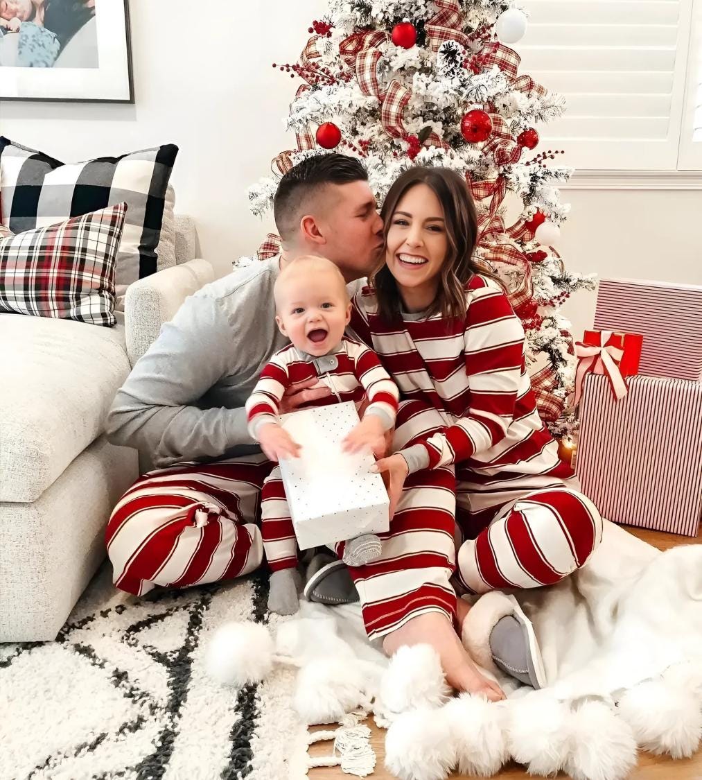 Christmas matching pajamas family Set for Family Couples Soft Christmas PJs Xmas Family LookPajamas Family, Holiday Pajamas, Christmas PJs
