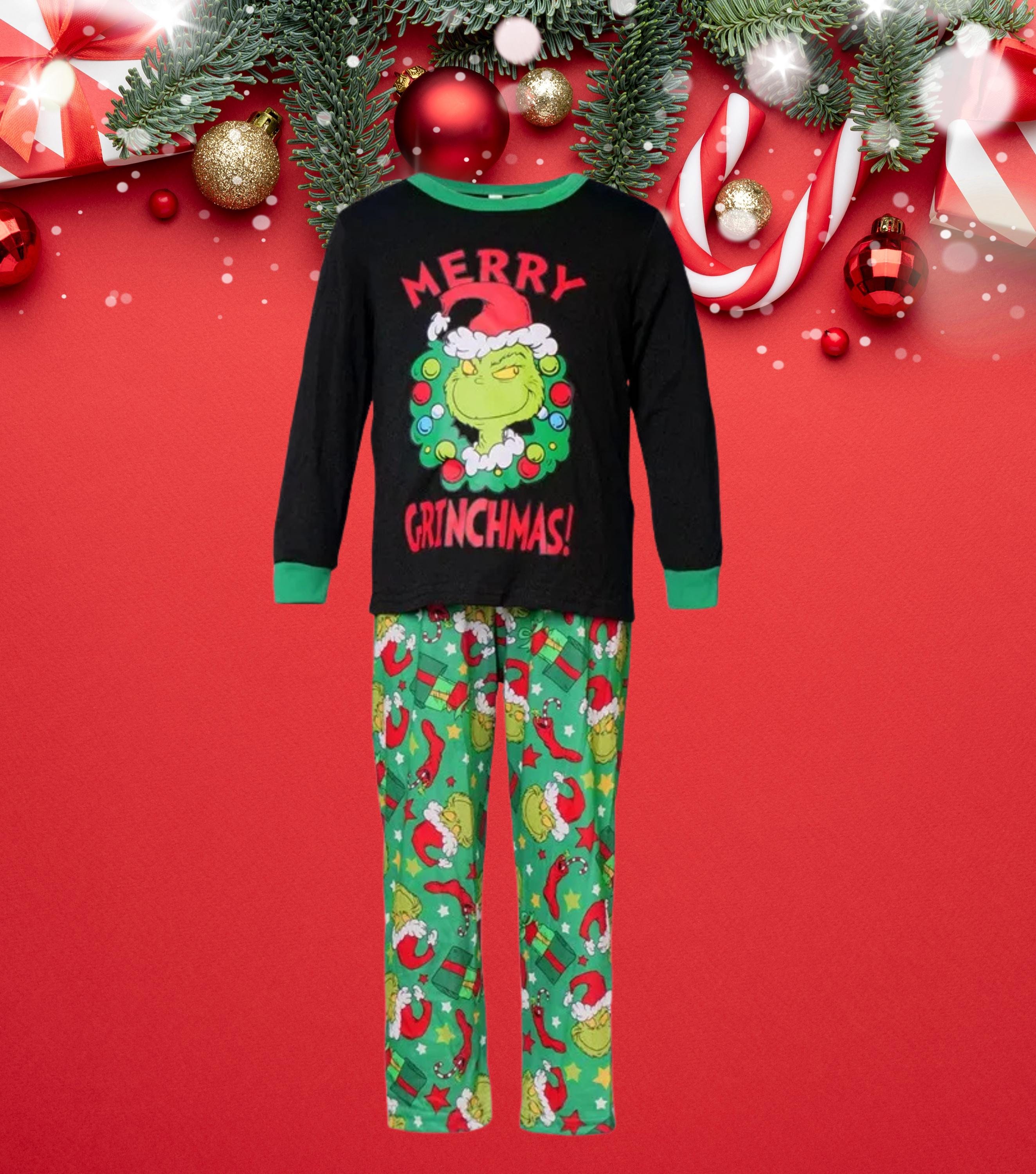 Family Matching Pajamas grinch Xmas pjs monogrammed pjs Holiday pajamas Matching Pajamas Christmas Morning Matching Family Outfit